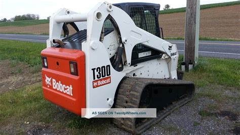 2004 bobcat t300 track skid steer loader|bobcat t300 tracks for sale.